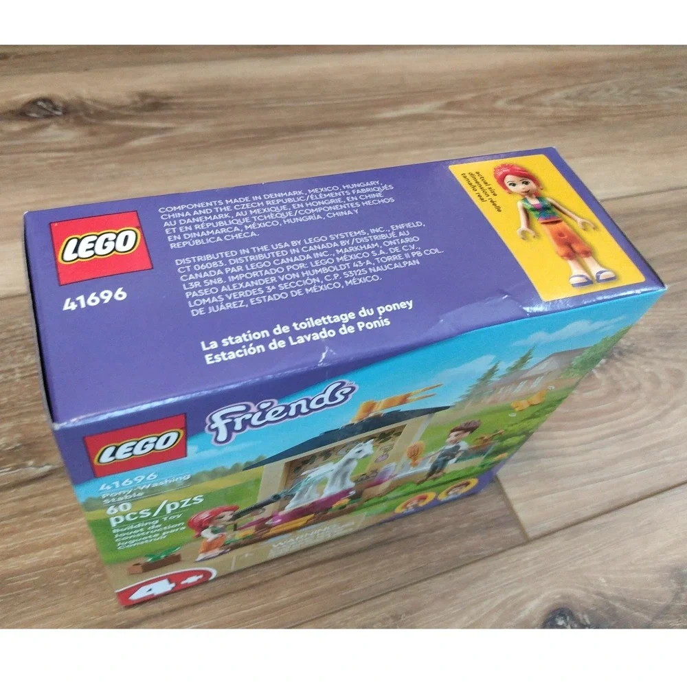 Lego FRIENDS 41696 Pony-Washing Stable Mia Daniel Horse Equestrian Farm Unopened